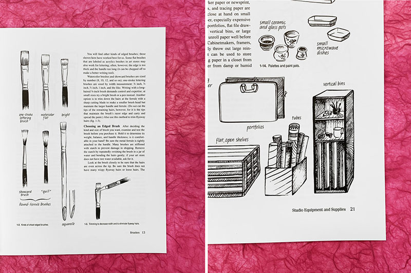 Brush Lettering: An Instruction Manual Of Western Brush Lettering By Marilyn Reaves And Eliza Schulte