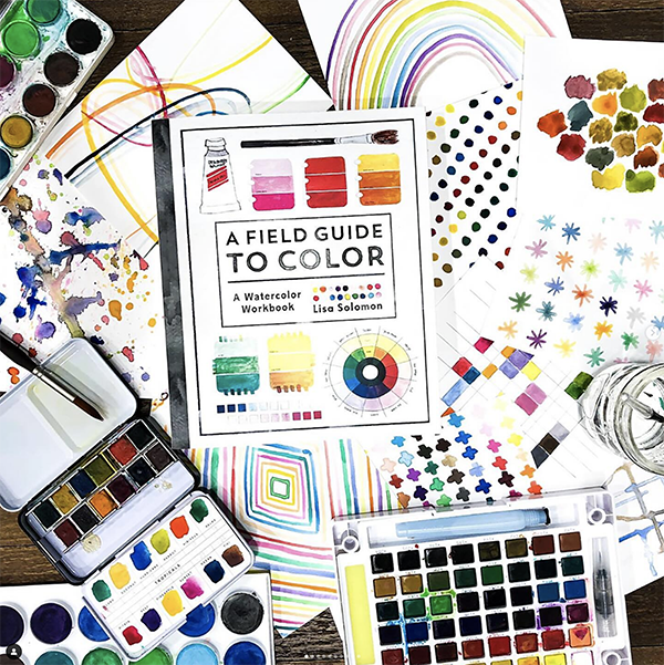 A Field Guide to Color: A Watercolor Workbook by Lisa Solomon