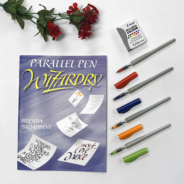 Pilot Parallel Pen, Kit with Book