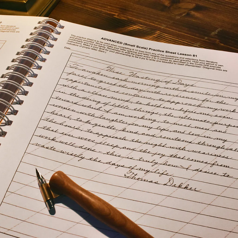 The Art of Cursive Penmanship