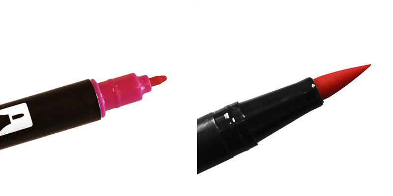Tombow Dual Brush Pen Tips